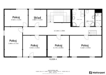 Prodej ubytovacího zařízení 610 m², Hřensko