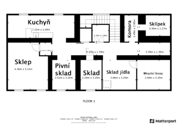 Prodej ubytovacího zařízení 610 m², Hřensko