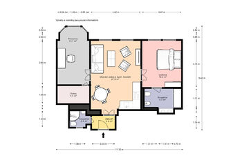 Prodej bytu 3+kk v osobním vlastnictví 74 m², Praha 8 - Karlín