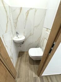 samostatné WC - Prodej bytu 3+1 v osobním vlastnictví 71 m², Přeštice