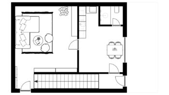 Pronájem bytu 1+1 v osobním vlastnictví 35 m², Liboš