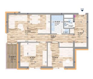 Prodej bytu 3+kk v osobním vlastnictví 78 m², Zlín