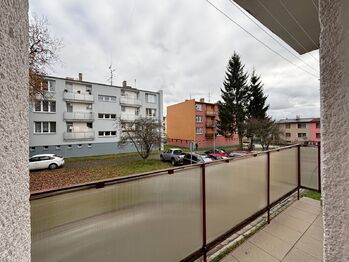 balkon  - Prodej bytu 2+1 v osobním vlastnictví 58 m², Nové Hrady