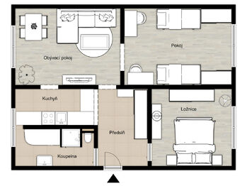 Prodej bytu 3+1 v osobním vlastnictví 70 m², Klášterec nad Ohří