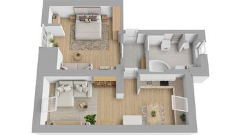 Prodej bytu 2+kk v osobním vlastnictví 73 m², Přelouč