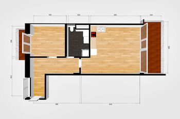 Prodej bytu 2+kk v osobním vlastnictví 75 m², Zlín