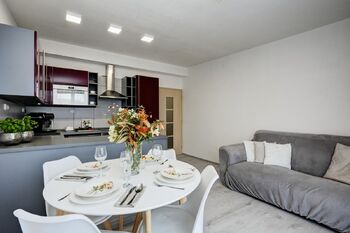 kuchyň foto 4 - Prodej bytu 3+kk v osobním vlastnictví 55 m², Brno