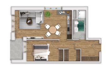 Prodej bytu 2+kk v osobním vlastnictví 60 m², Liberec