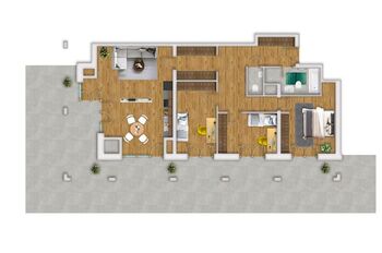 Půdorys - Prodej bytu 4+kk v osobním vlastnictví 120 m², Liberec