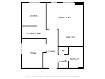 Pronájem bytu 3+kk v osobním vlastnictví 69 m², Kladno