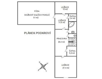 Prodej historického objektu 300 m², Obříství