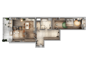 Prodej bytu 2+kk v osobním vlastnictví 87 m², Karlovy Vary