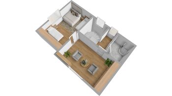 1. patro domu - Prodej domu 125 m², Široká Niva