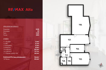 Prodej bytu 3+kk v družstevním vlastnictví 152 m², Praha 10 - Dolní Měcholupy