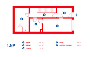 Prodej domu 172 m², Praha 5 - Smíchov