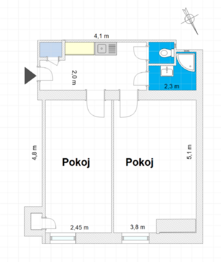 Prodej bytu 2+kk v osobním vlastnictví 42 m², Praha 4 - Nusle