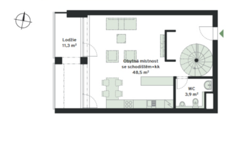 Prodej bytu 4+kk v osobním vlastnictví 140 m², České Budějovice