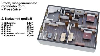 Prodej domu 266 m², Krhanice