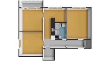 Prodej bytu 3+1 v osobním vlastnictví 68 m², Žatec