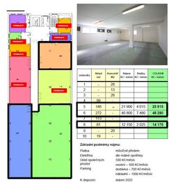 Pronájem skladovacích prostor 272 m², Praha 9 - Horní Počernice