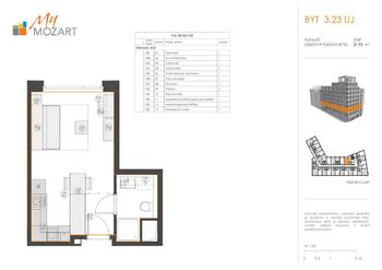 Prodej bytu 1+kk v osobním vlastnictví 22 m², Praha 5 - Smíchov