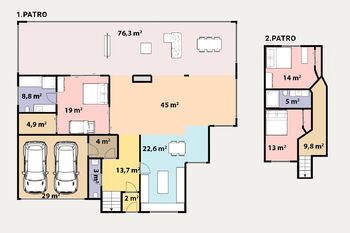 Pronájem domu 230 m², Praha 4 - Šeberov