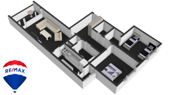 Prodej bytu 3+1 v osobním vlastnictví 71 m², Česká Lípa