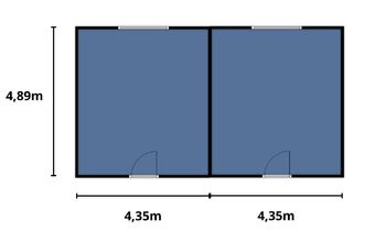 Pronájem kancelářských prostor 42 m², Brno