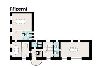 Prodej ubytovacího zařízení 550 m², Ptýrov