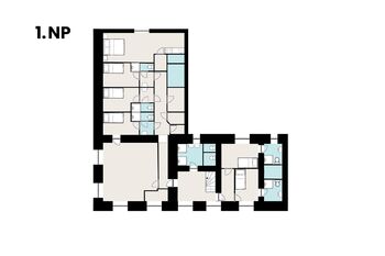 Prodej ubytovacího zařízení 550 m², Ptýrov