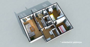 Pronájem bytu 3+1 v osobním vlastnictví 71 m², Olomouc