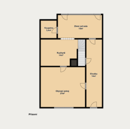 2D přízemí - Prodej domu 110 m², Rájec-Jestřebí