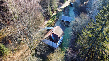 Dům z dronu - Prodej domu 57 m², Stříbrná