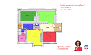 plánek 2.NP- současný stav - Prodej ubytovacího zařízení 240 m², Dolní Dvořiště