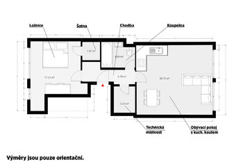 Prodej bytu 2+kk v osobním vlastnictví 62 m², Plzeň