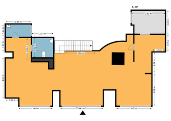 Pronájem obchodních prostor 115 m², Ostrava