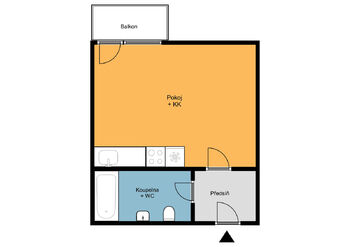 Pronájem bytu 1+kk v osobním vlastnictví 33 m², Praha 10 - Uhříněves