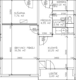 Pronájem bytu 1+1 v osobním vlastnictví 44 m², Hradec Králové