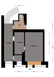 Pronájem kancelářských prostor 30 m², Tábor