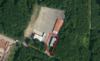 letecká mapa - Pronájem kancelářských prostor 503 m², Protivín