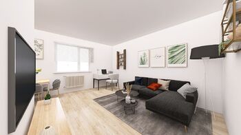 Vizualizace - Prodej bytu 2+kk v osobním vlastnictví 50 m², Černošice