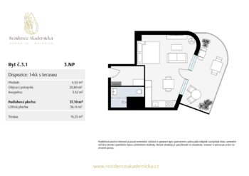 Prodej bytu 1+kk v osobním vlastnictví 54 m², Praha 10 - Malešice