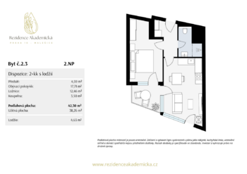 Prodej bytu 2+kk v osobním vlastnictví 47 m², Praha 10 - Malešice