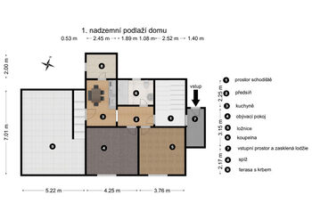 Prodej domu 268 m², Povrly