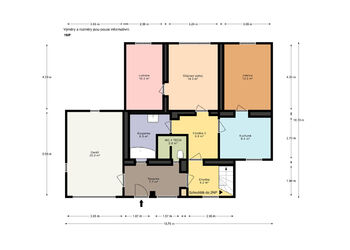 Pronájem domu 136 m², Záryby