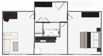 Prodej bytu 2+1 v osobním vlastnictví 52 m², Žatec