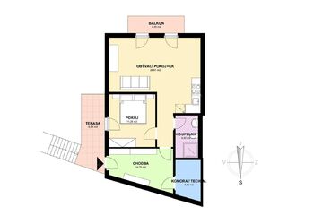 Pronájem bytu 2+kk v osobním vlastnictví 60 m², Slaný