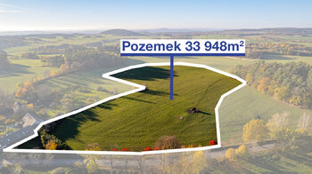 Prodej pozemku 2170 m², Kovářov