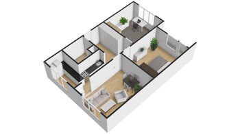 Prodej bytu 3+1 v družstevním vlastnictví 77 m², Chomutov