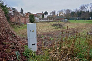 Elekto přípojka vybudovaná na pozemku - Prodej pozemku 467 m², Rybníček